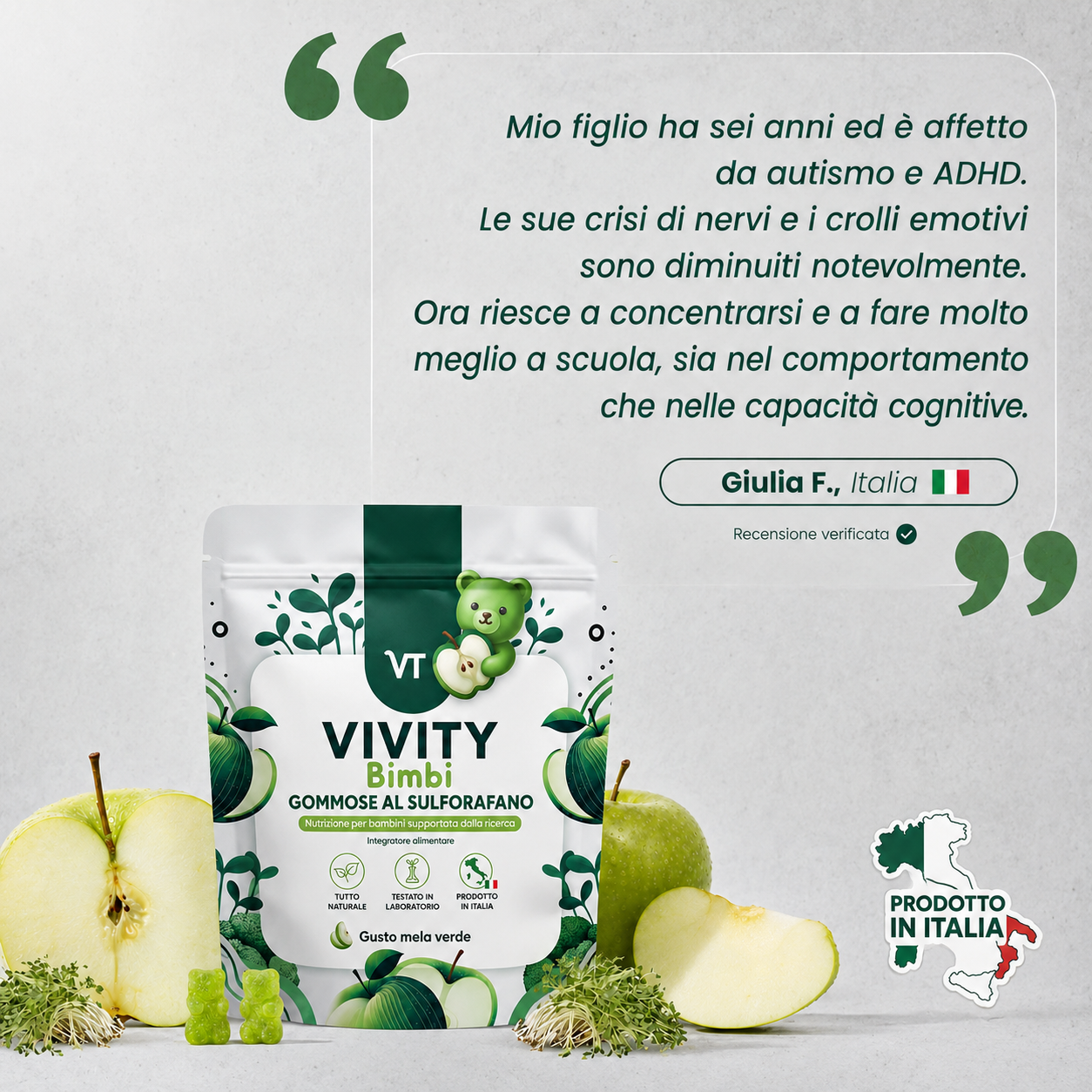 VIVITY™ Caramelle Gommose per Bambini