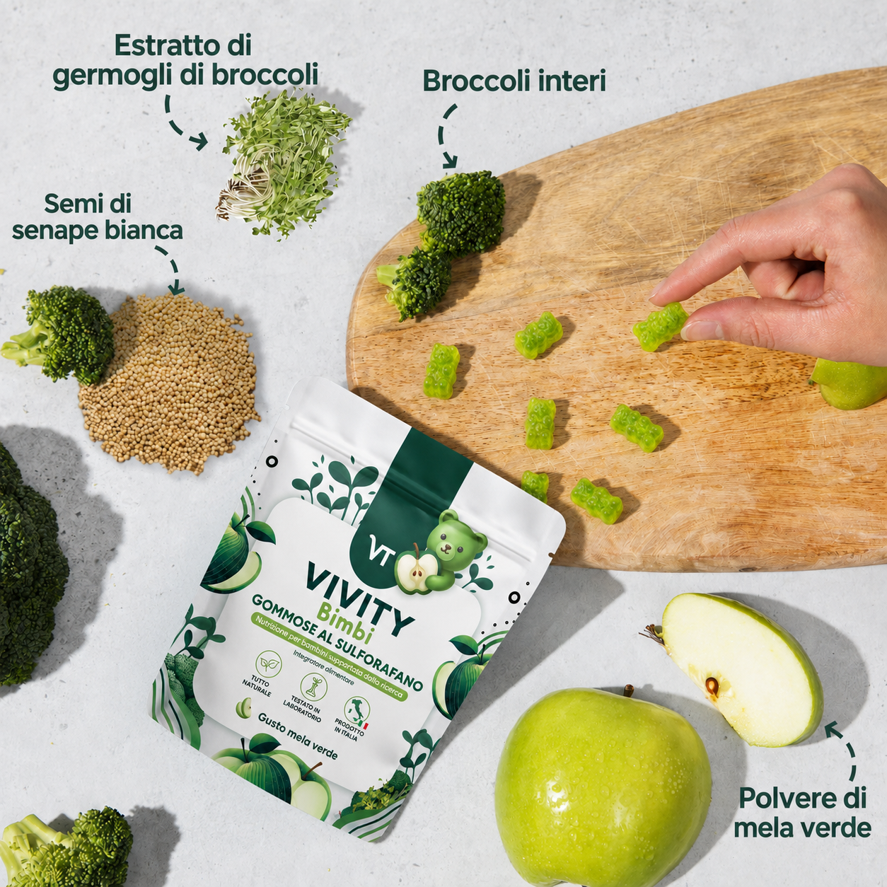 VIVITY™ Caramelle Gommose per Bambini